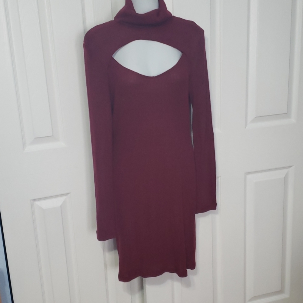 Women's Derek heart sweater dress size Large,new